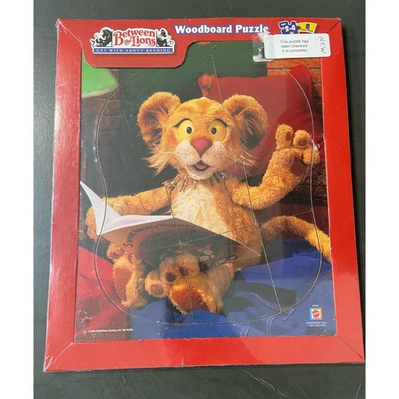 RARE Vintage Between The Lions Leona Puzzles sealed - Picture 1 of 3